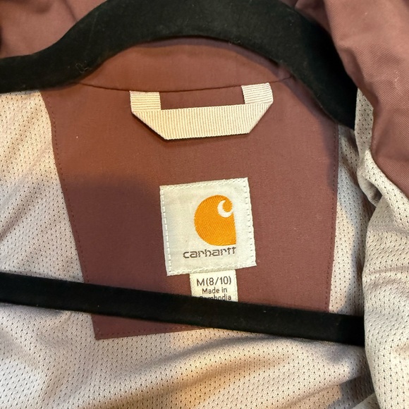 Carhartt women’s Burgundy storm defender Jacket size medium. - Picture 7 of 13